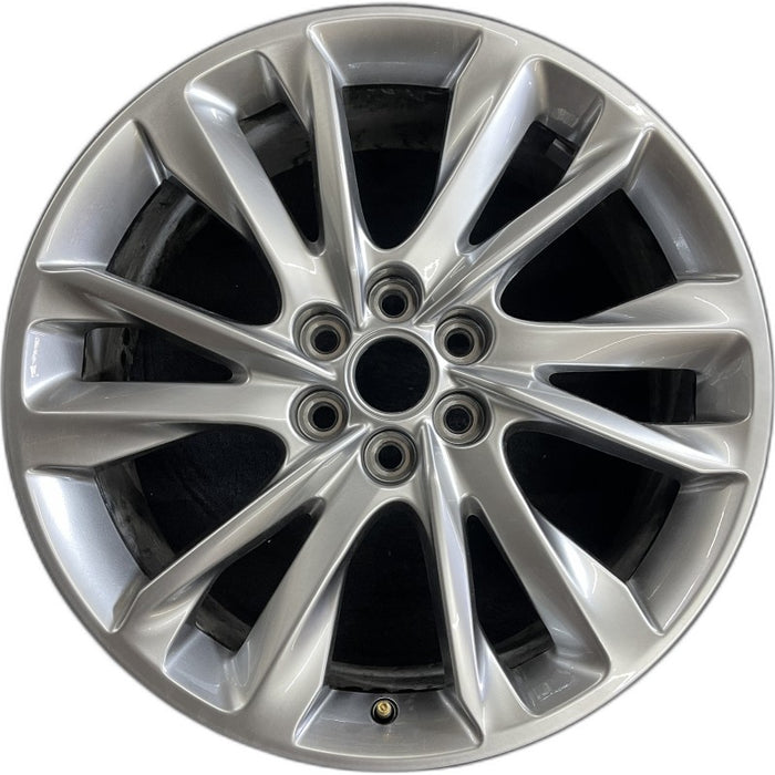 20" ENCLAVE 22-24 aluminum 20x8 closed spoke 12 spoke pearl nickel opt SUO Original OEM Wheel Rim