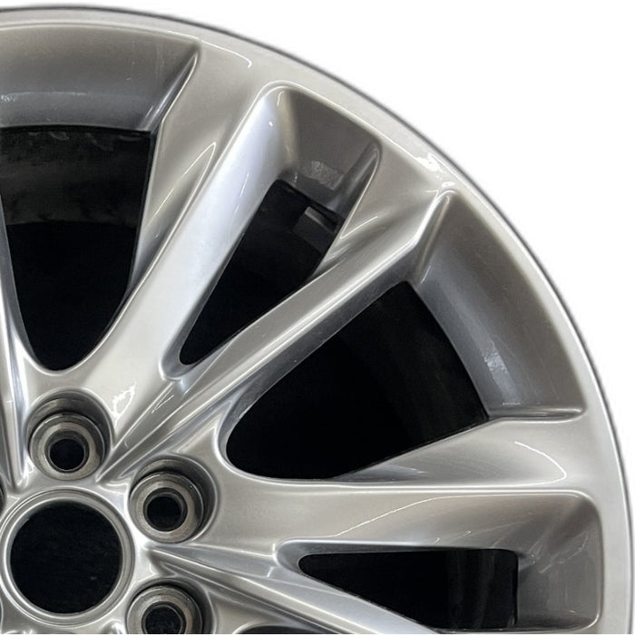 20" ENCLAVE 22-24 aluminum 20x8 closed spoke 12 spoke pearl nickel opt SUO Original OEM Wheel Rim