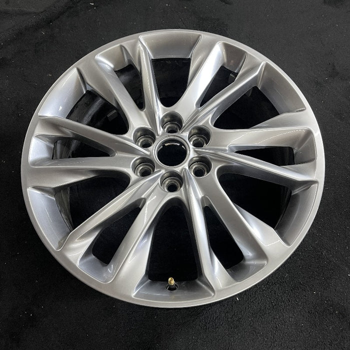 20" ENCLAVE 22-24 aluminum 20x8 closed spoke 12 spoke pearl nickel opt SUO Original OEM Wheel Rim