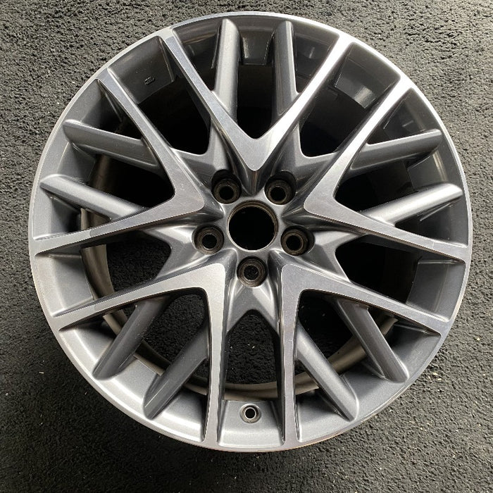 19" LEXUS RC200T 16-17 19x9 alloy 20 spoke 10 split spoke Original OEM Wheel Rim