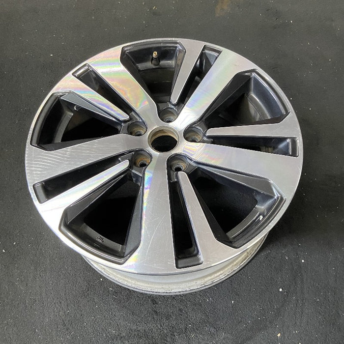 18" LEGACY 18 18x7 alloy Wag 5 spoke Limited machined center cap dark gray inlay Original OEM Wheel Rim