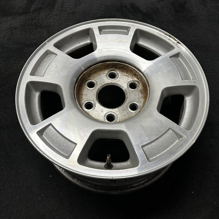 17" AVALANCHE 1500 07-10 17x7.5" aluminum 5 spoke single groove in each spoke opt P46 Original OEM Wheel Rim