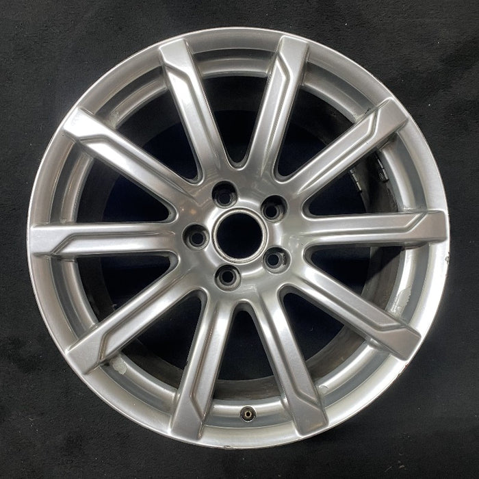 18" AUDI A5 10-14 18x8.5 alloy 10 spoke straight spoke Original OEM Wheel Rim