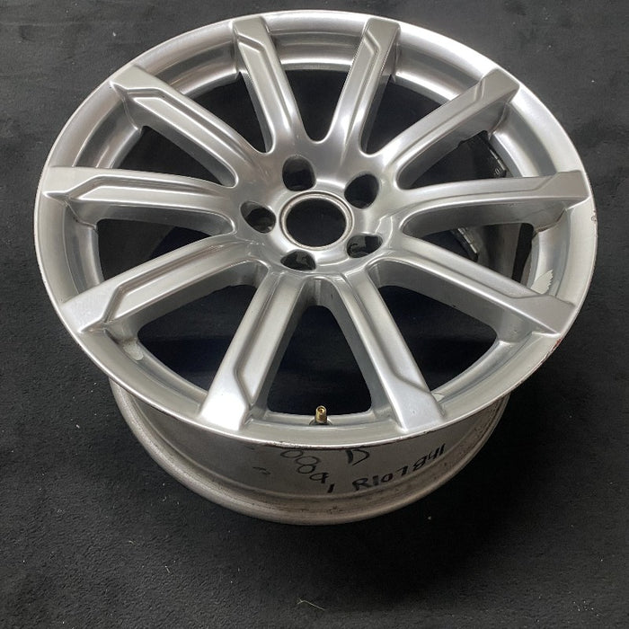 18" AUDI A5 10-14 18x8.5 alloy 10 spoke straight spoke Original OEM Wheel Rim