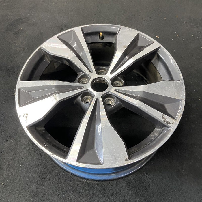 18" MURANO 19-21 18x7.5 alloy machined face with pockets V spoke Original OEM Wheel Rim