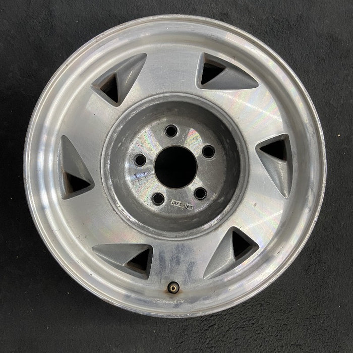 15" BLAZER S10/JIMMY S15 98 4x2 15x7 aluminum 6 slot flush center cap Original OEM Wheel Rim