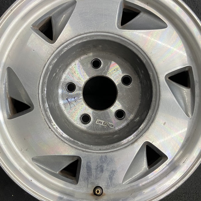 15" BLAZER S10/JIMMY S15 98 4x2 15x7 aluminum 6 slot flush center cap Original OEM Wheel Rim