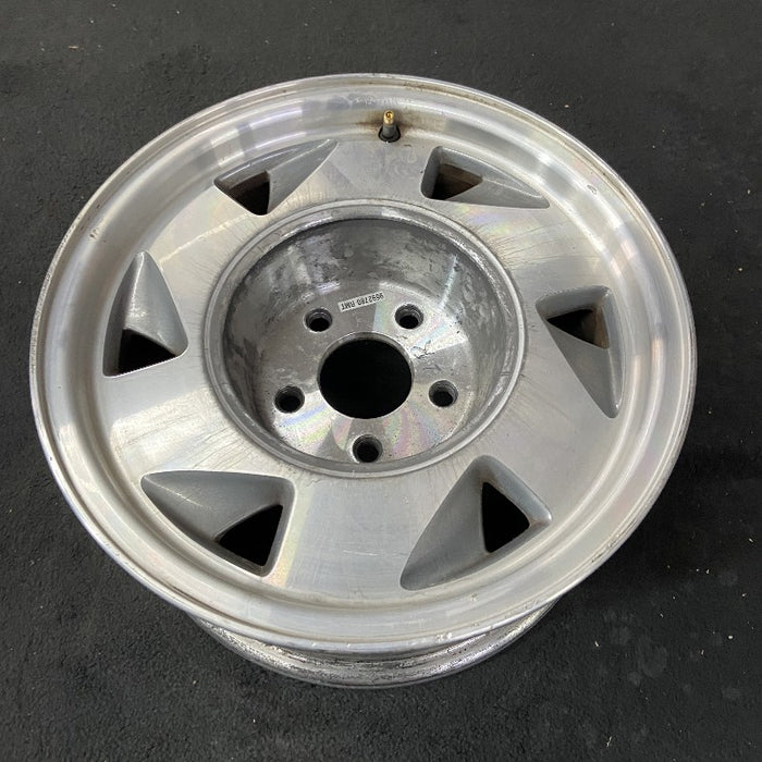 15" BLAZER S10/JIMMY S15 98 4x2 15x7 aluminum 6 slot flush center cap Original OEM Wheel Rim