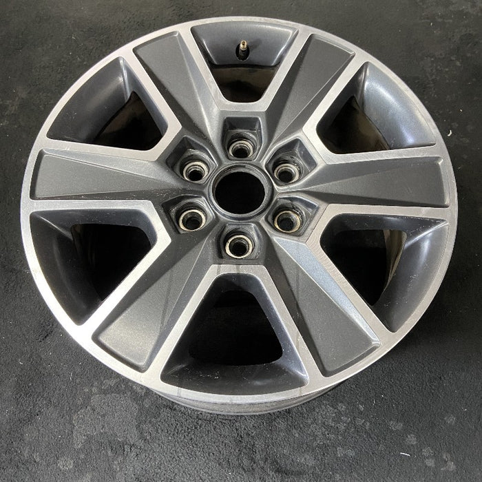 18" FORD F150 PICKUP 15-16 18x7.5 aluminum 6 spoke machined face with spoke pockets Original OEM Wheel Rim