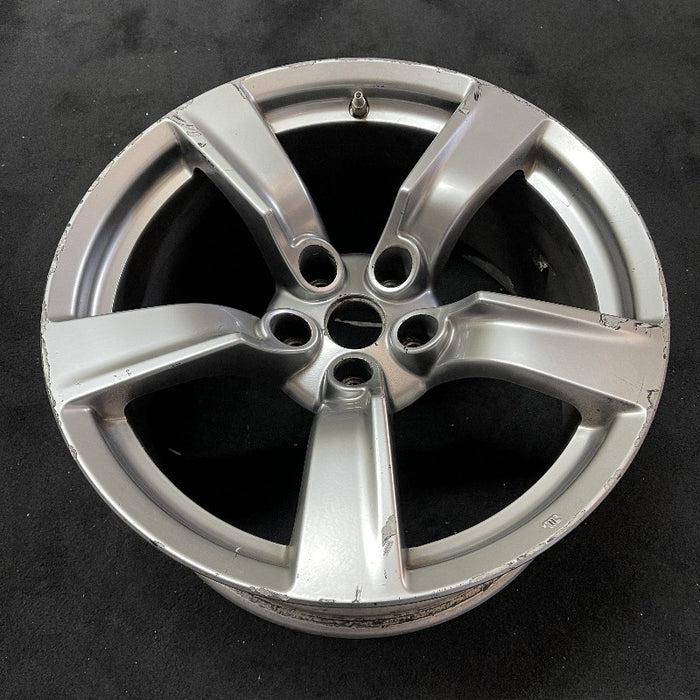 18" 370Z 09 Cpe 18x9 alloy rear 5 spoke Original OEM Wheel Rim