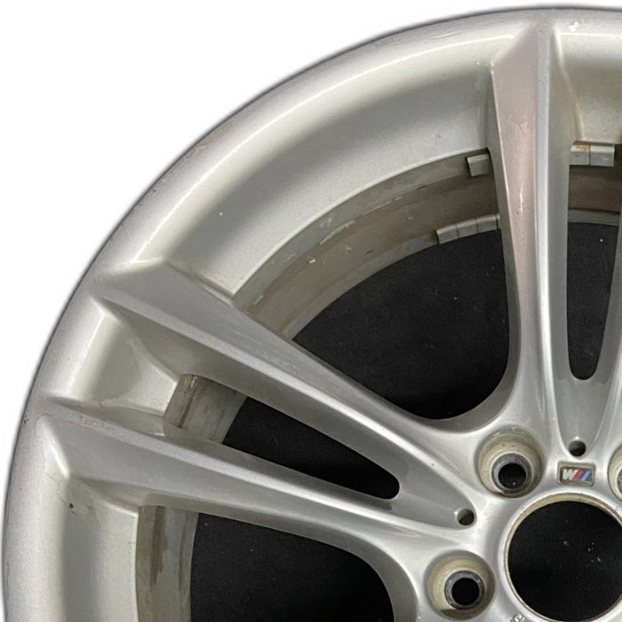 20" BMW 535i GT 10-17 20x8.5 alloy frt 10 spoke 5 double spoke peaked spoke edge Original OEM Wheel Rim