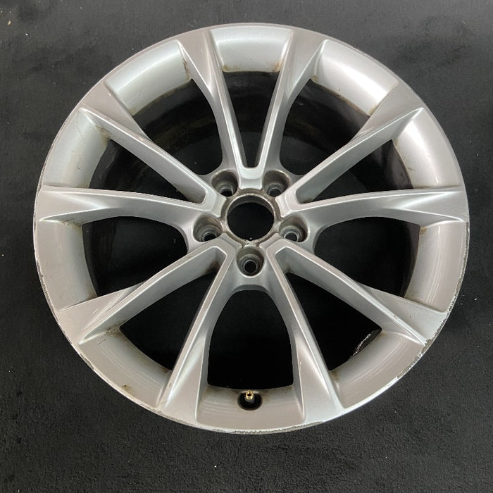 18" AUDI A5 13-14 18x8.5 alloy 10 spoke twisted spoke Original OEM Wheel Rim