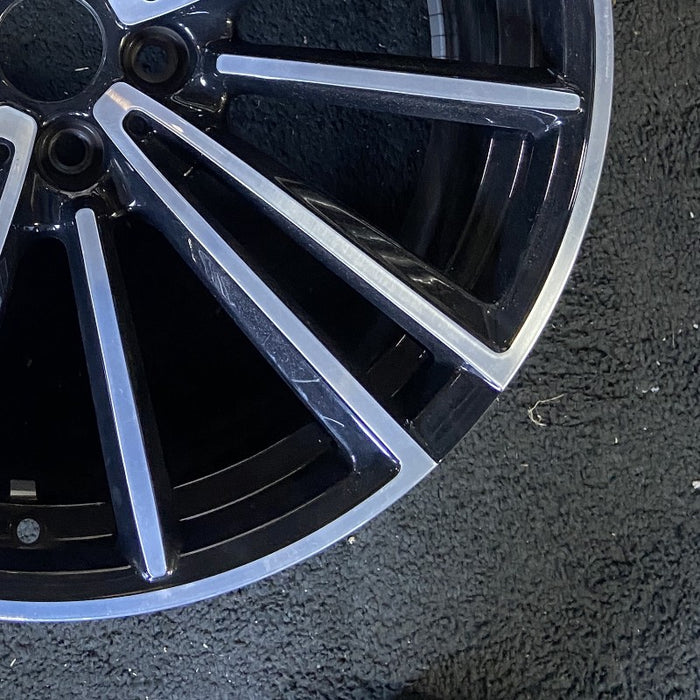 20" BMW i8 19-20 20x7.5 alloy w/o directial; 15 spoke alternating spoke gray Original OEM Wheel Rim