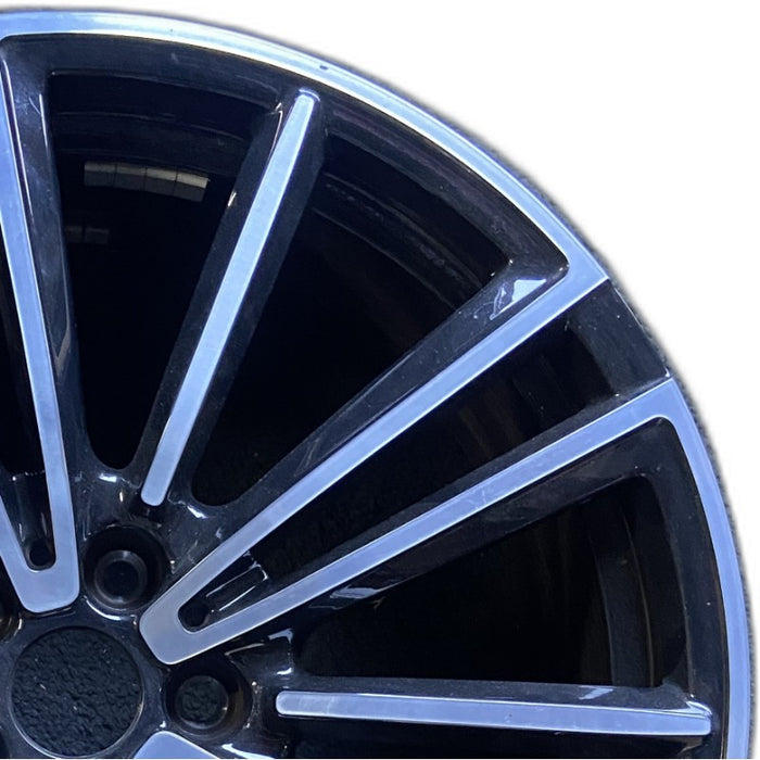 20" BMW i8 19-20 20x7.5 alloy w/o directial; 15 spoke alternating spoke gray Original OEM Wheel Rim