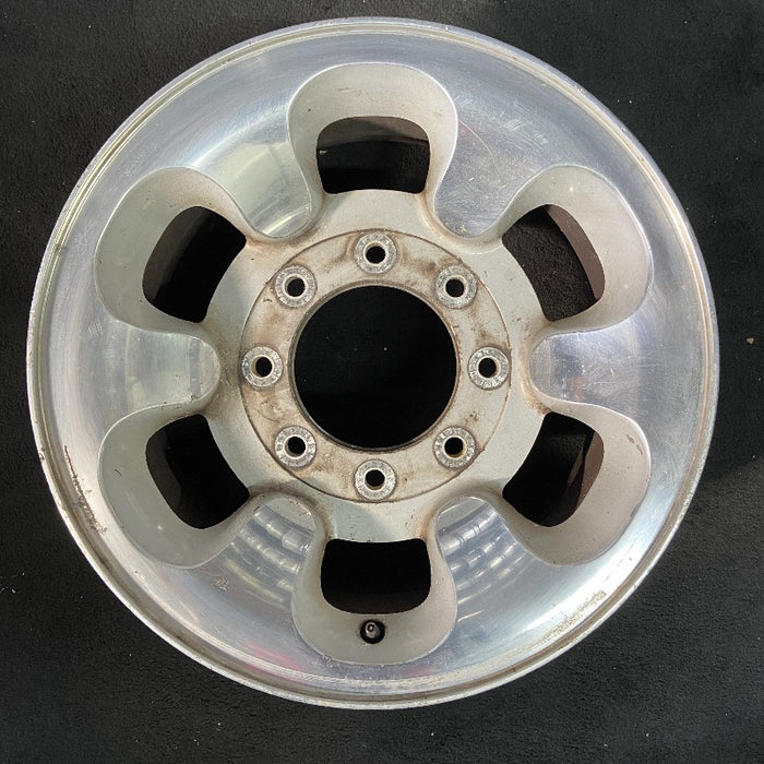 16" FORD F250SD PICKUP 99-00 16x7 SRW aluminum 6 D shaped holes Original OEM Wheel Rim