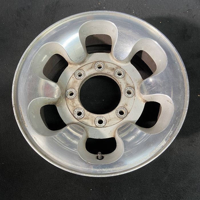 16" FORD F250SD PICKUP 99-00 16x7 SRW aluminum 6 D shaped holes Original OEM Wheel Rim