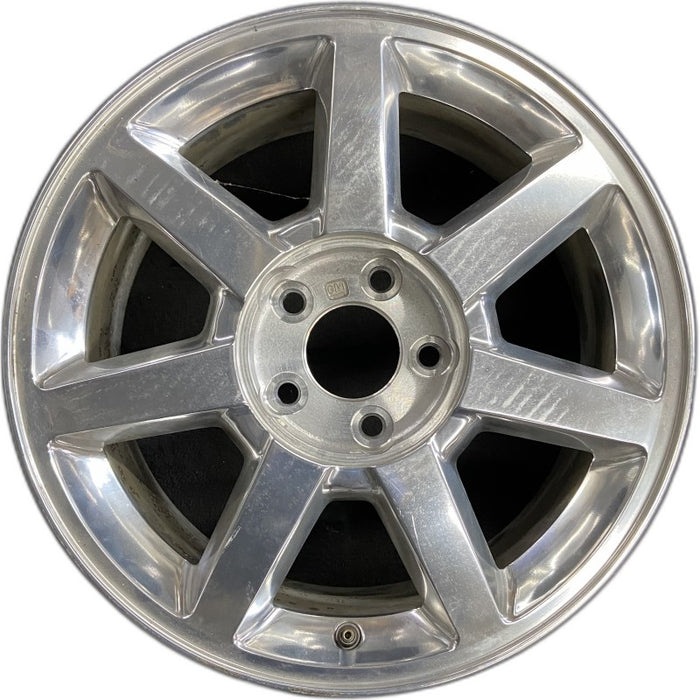 17" CTS 04-05 17x7.5 alloy 7 spoke polished opt N93 Original OEM Wheel Rim