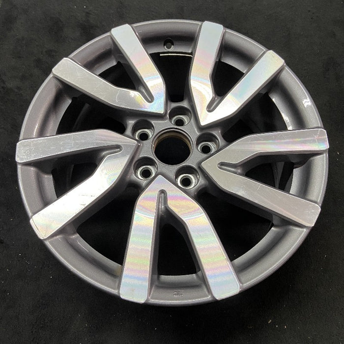 18" PILOT 19 18x8 alloy 5 V spoke factory installed w/machined face Original OEM Wheel Rim