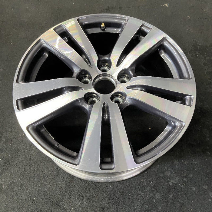 18" PILOT 16-18 18x8 alloy 5 double spoke factory installed machined face Original OEM Wheel Rim