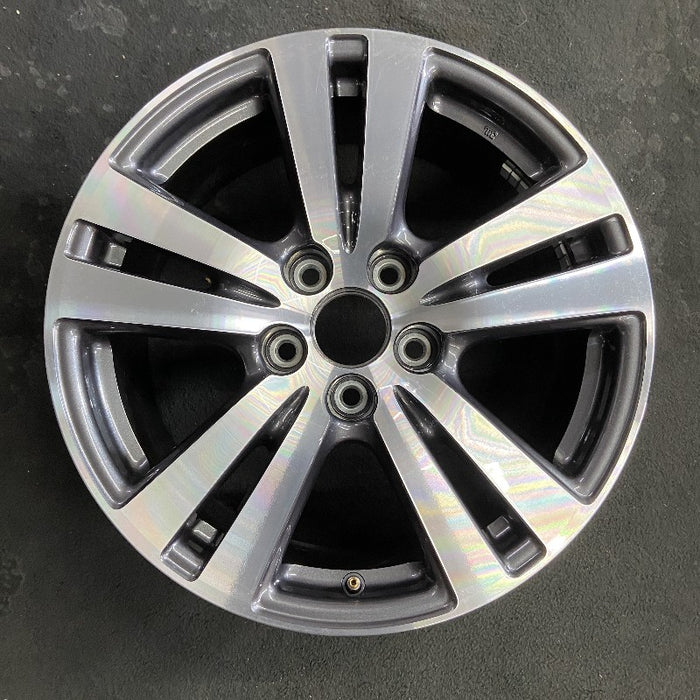 18" PILOT 16-18 18x8 alloy 5 double spoke factory installed machined face Original OEM Wheel Rim