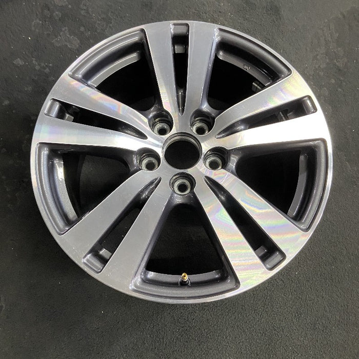 18" PILOT 16-18 18x8 alloy 5 double spoke factory installed machined face Original OEM Wheel Rim