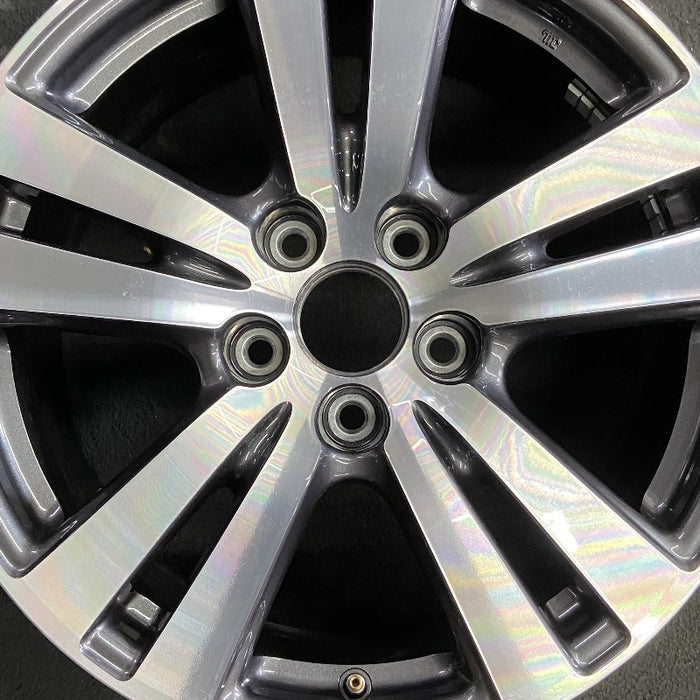 18" PILOT 16-18 18x8 alloy 5 double spoke factory installed machined face Original OEM Wheel Rim