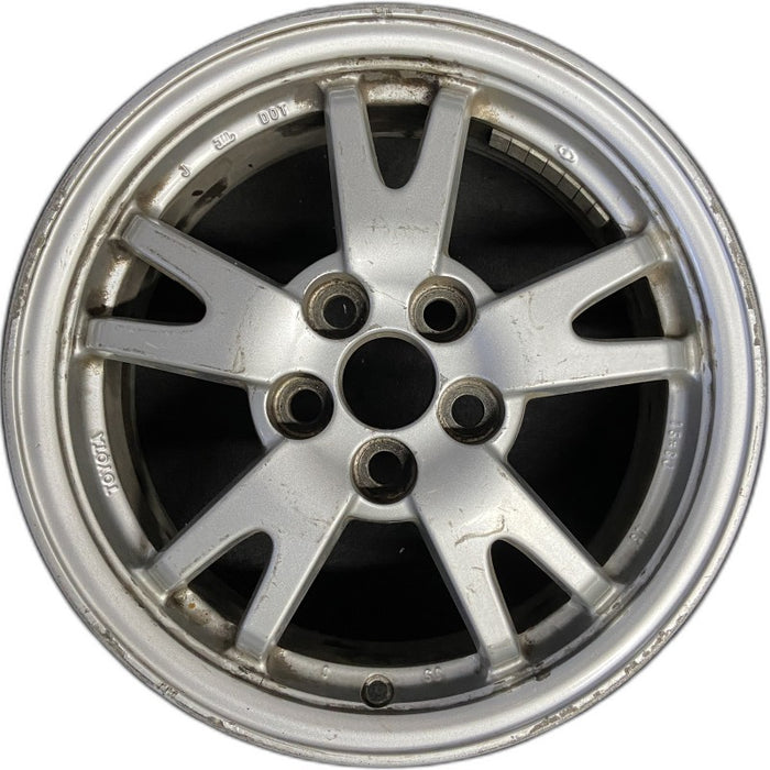 15" PRIUS 10-11 15x6 alloy 5 split spoke silver Original OEM Wheel Rim