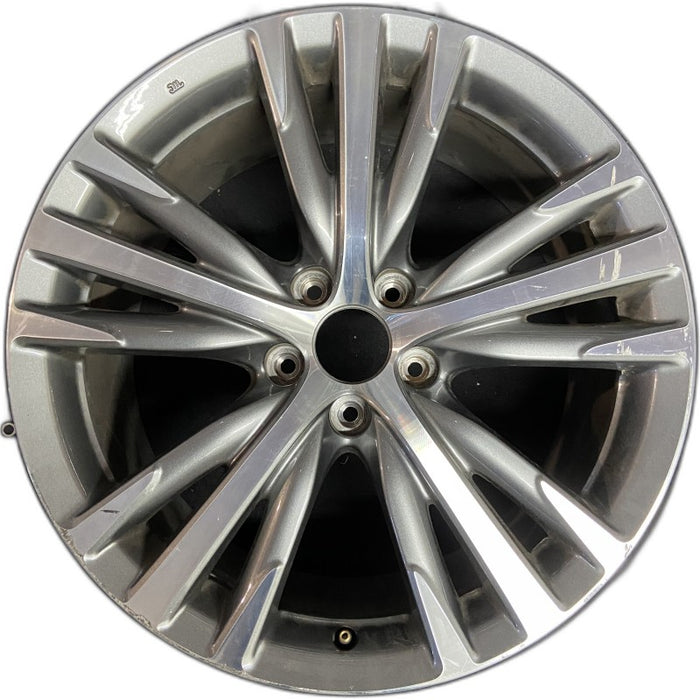 19" INFINITI Q50 18-19 19x8.5 alloy 15 spoke alternating V spoke Original OEM Wheel Rim