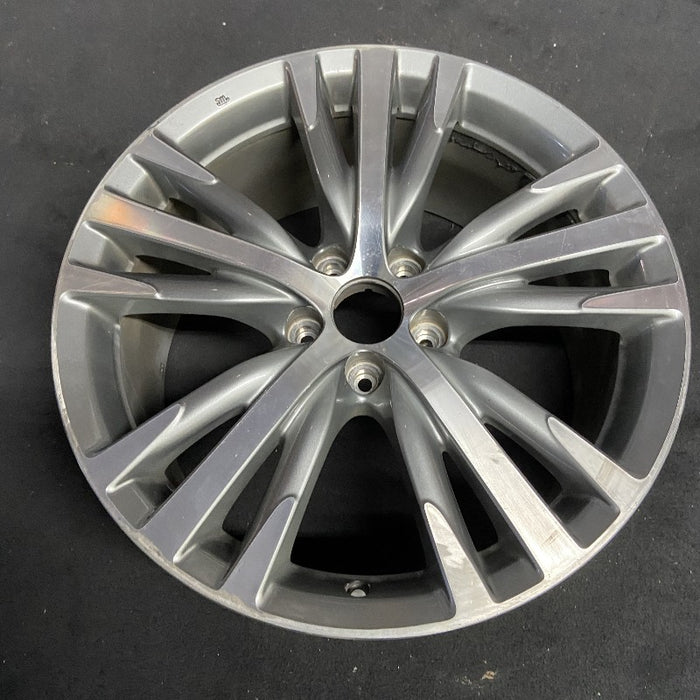 19" INFINITI Q50 18-19 19x8.5 alloy 15 spoke alternating V spoke Original OEM Wheel Rim