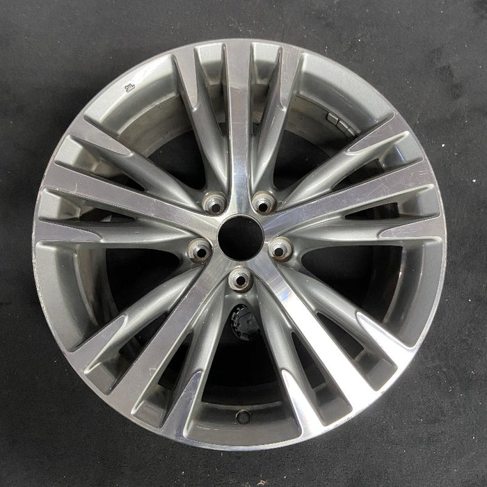 19" INFINITI Q50 18-19 19x8.5 alloy 15 spoke alternating V spoke Original OEM Wheel Rim