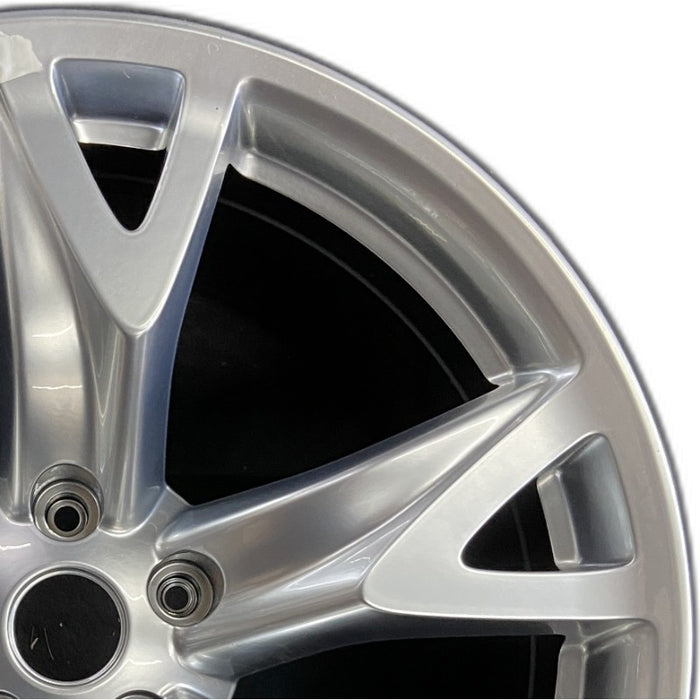 19" 370Z 09 Cpe 19x10 alloy rear 5 spoke Original OEM Wheel Rim