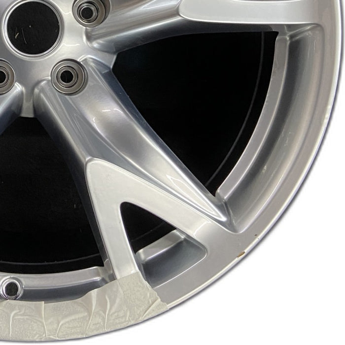 19" 370Z 09 Cpe 19x10 alloy rear 5 spoke Original OEM Wheel Rim