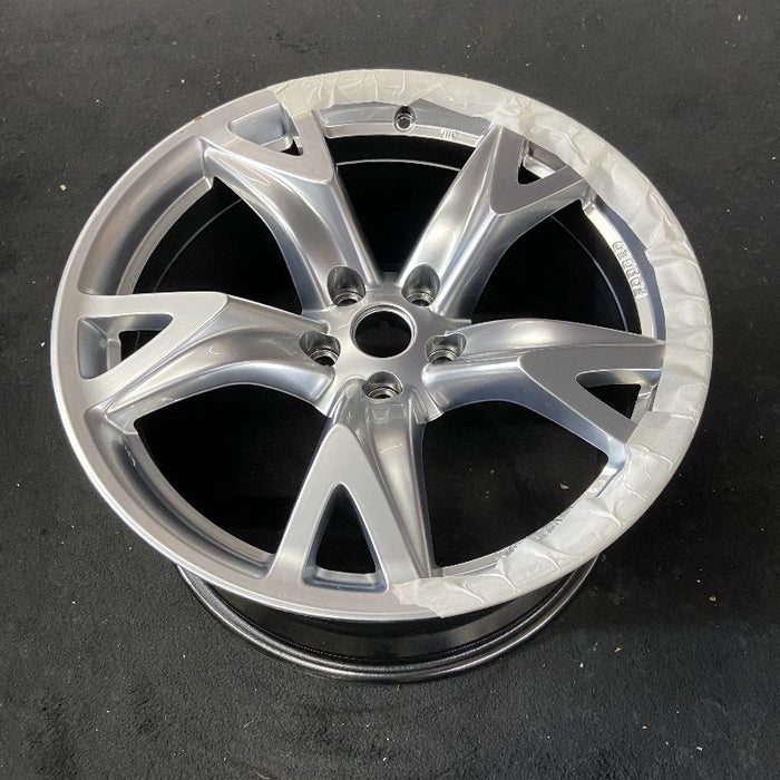 19" 370Z 09 Cpe 19x10 alloy rear 5 spoke Original OEM Wheel Rim