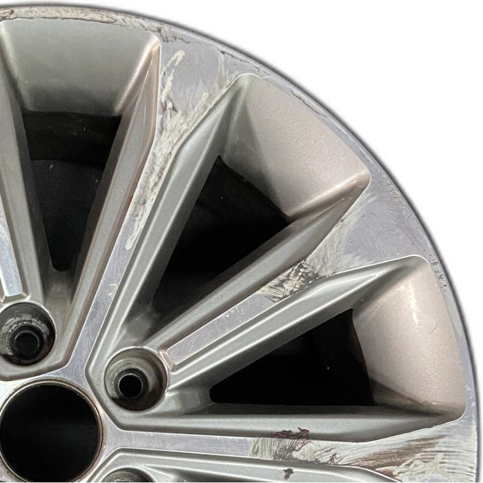 17" SONATA 16 17x7 exposed lug nuts 10 spoke alloy raised spoke design Original OEM Wheel Rim