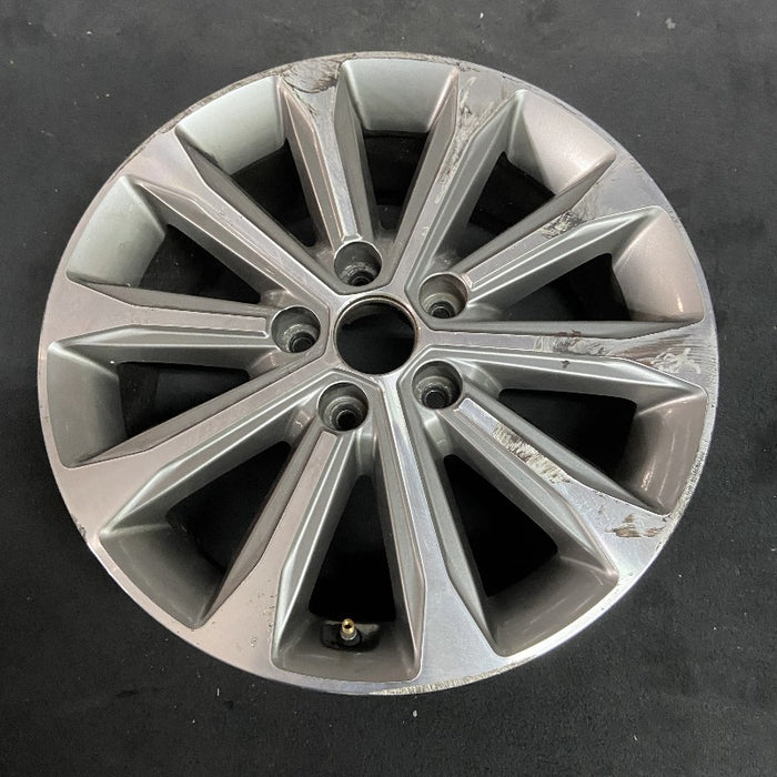 17" SONATA 16 17x7 exposed lug nuts 10 spoke alloy raised spoke design Original OEM Wheel Rim