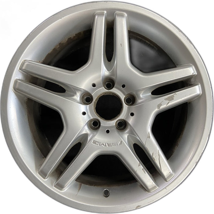 18" MERCEDES CL-CLASS 03-05 215 Type; CL55 18x9 10 spoke AMG rear Original OEM Wheel Rim