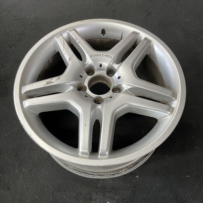 18" MERCEDES CL-CLASS 03-05 215 Type; CL55 18x9 10 spoke AMG rear Original OEM Wheel Rim