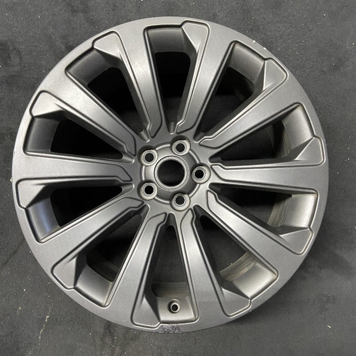 20" VELAR 18 20x8.5 alloy 10 spoke gray Original OEM Wheel Rim