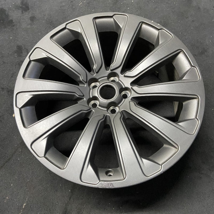 20" VELAR 18 20x8.5 alloy 10 spoke gray Original OEM Wheel Rim