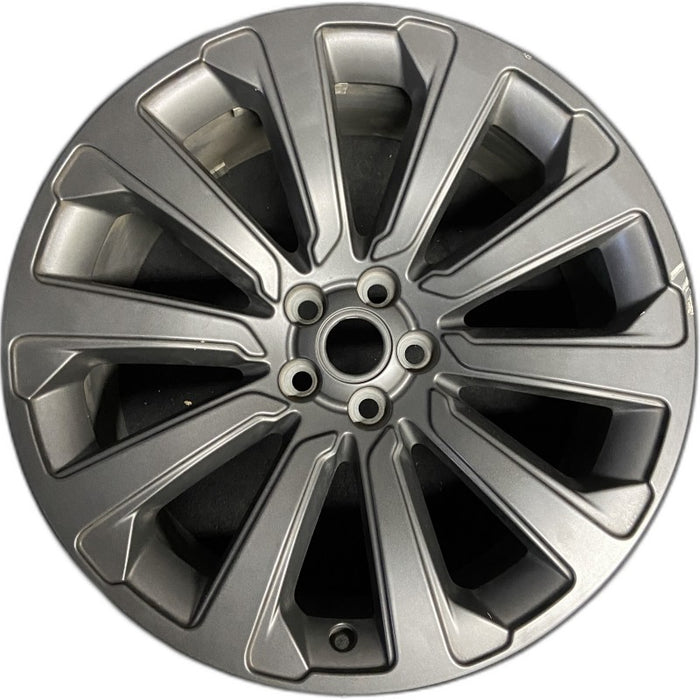 20" VELAR 18 20x8.5 alloy 10 spoke gray Original OEM Wheel Rim