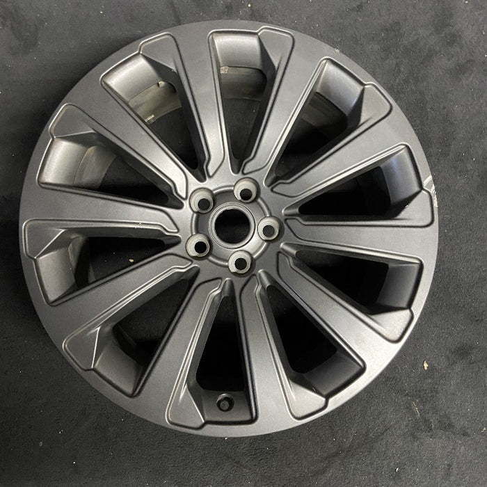 20" VELAR 18 20x8.5 alloy 10 spoke gray Original OEM Wheel Rim