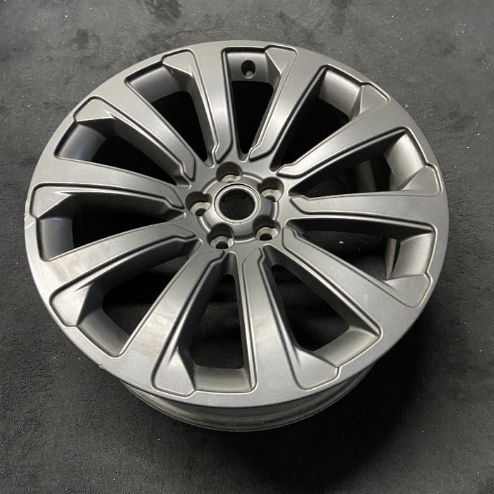 20" VELAR 18 20x8.5 alloy 10 spoke gray Original OEM Wheel Rim