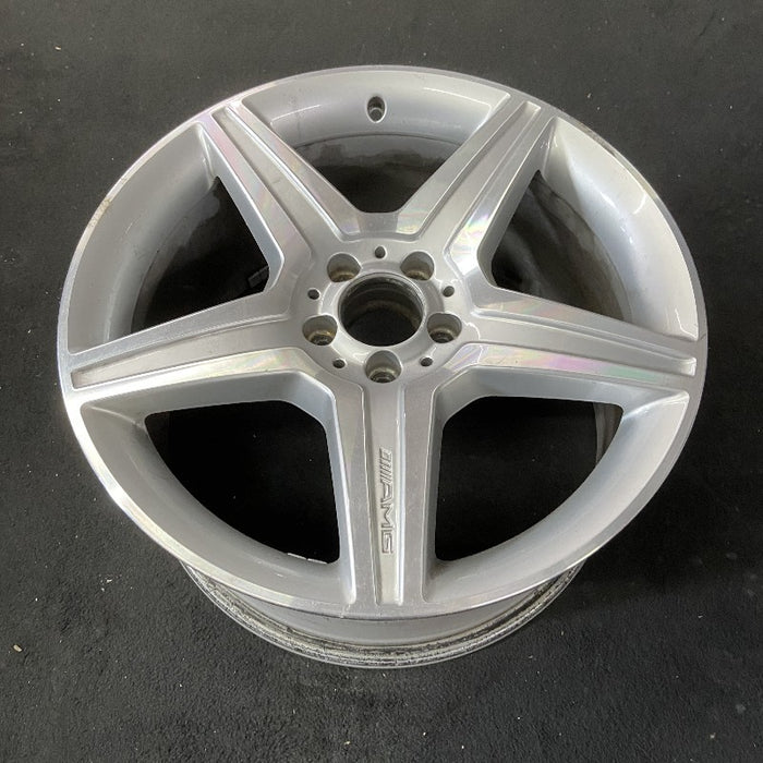 19" MERCEDES S-CLASS 10 221 Type S400 Hybrid 19x9.5 5 spoke Original OEM Wheel Rim