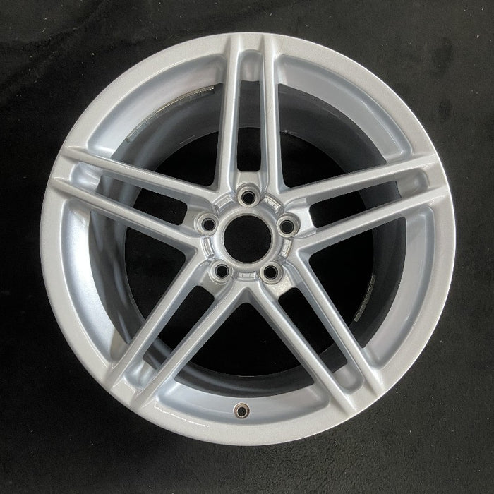 19" CORVETTE 06-08 19x12 Z06 rear 10 spoke silver opt Q10 Original OEM Wheel Rim