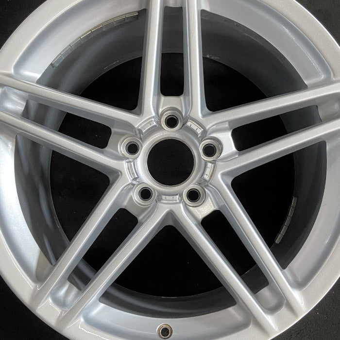 19" CORVETTE 06-08 19x12 Z06 rear 10 spoke silver opt Q10 Original OEM Wheel Rim