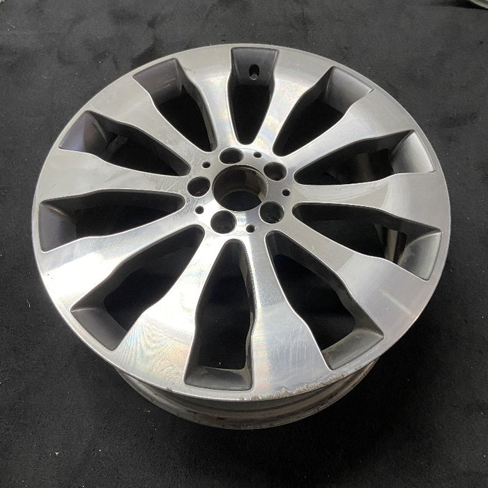 20" MERCEDES GLS-CLASS 17 166 Type GLS350d 20x8.5 10 spoke individual spokes sales code 58R Original OEM Wheel Rim