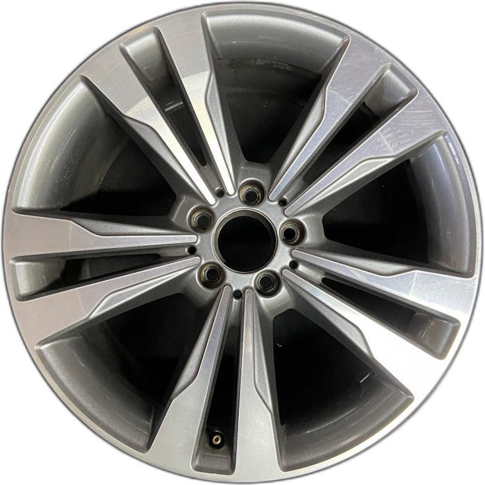 19" MERCEDES S-CLASS 14 222 Type; S550 19x9.5 10 spoke wide spokes Original OEM Wheel Rim