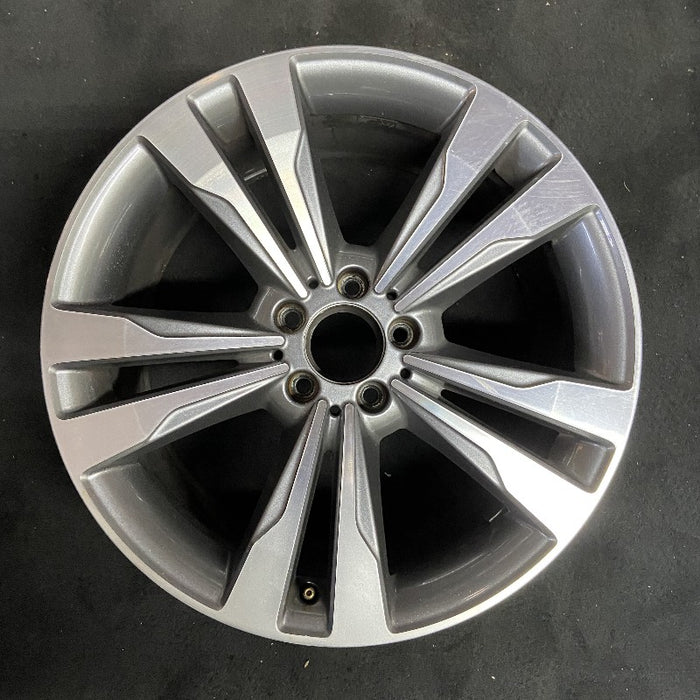 19" MERCEDES S-CLASS 14 222 Type; S550 19x9.5 10 spoke wide spokes Original OEM Wheel Rim