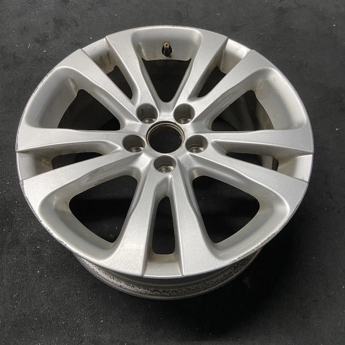 17" 200 15-17 Sdn alloy 17x7.5 10 spoke tech silver opt WGW Original OEM Wheel Rim