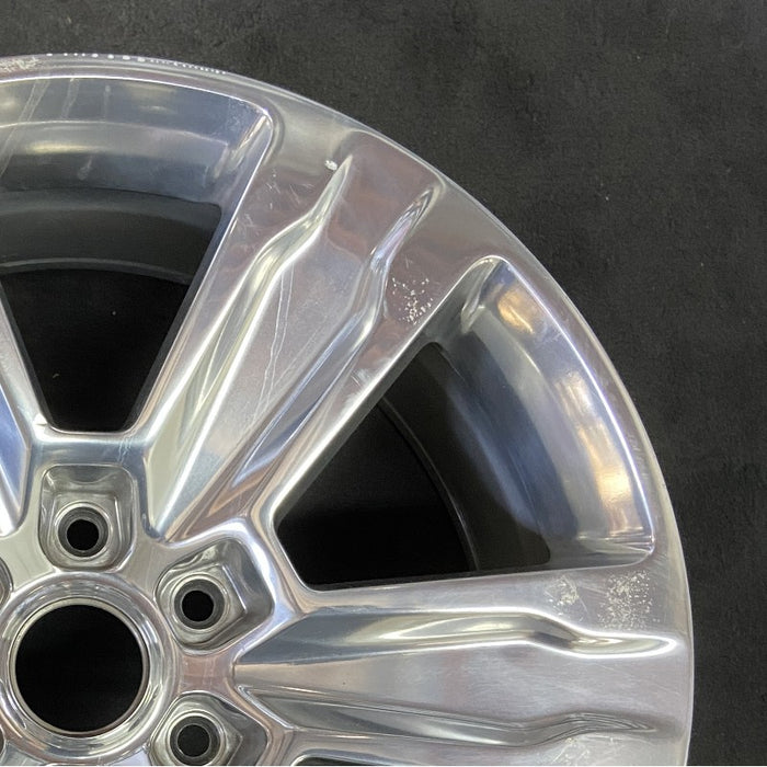 20" FORD F150 PICKUP 15-20 20x8.5 6 spoke polished indented spokes Original OEM Wheel Rim